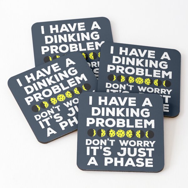 Item preview, Dinking Problem Phases Of The Moon Pickleball designed and sold by d247.