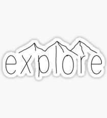 explore sticker Sticker