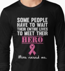 Breast Cancer Hero Long Sleeve T-Shirt