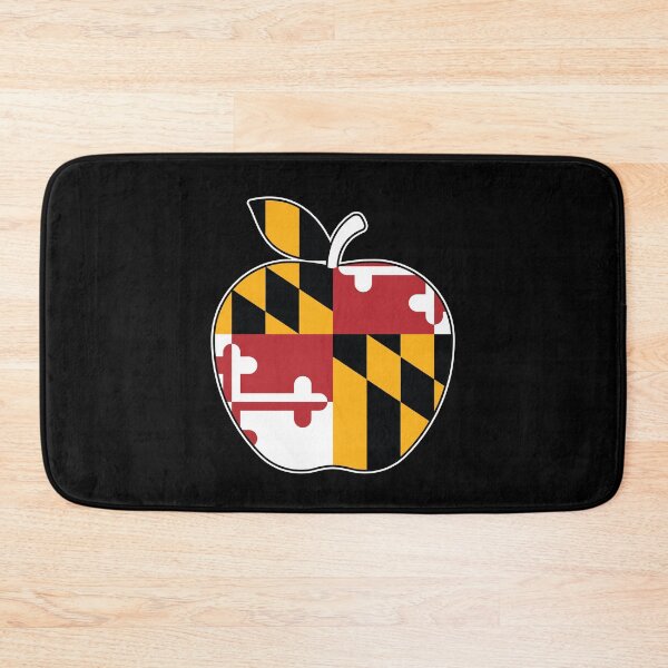 Item preview, Maryland Flag Apple for teachers, apple growers, and anyone who loves Maryland and apples. designed and sold by MarylandStyle.