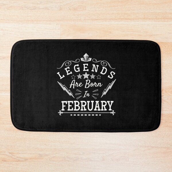 Item preview, Legends Are Born In February designed and sold by Joy Poddar.