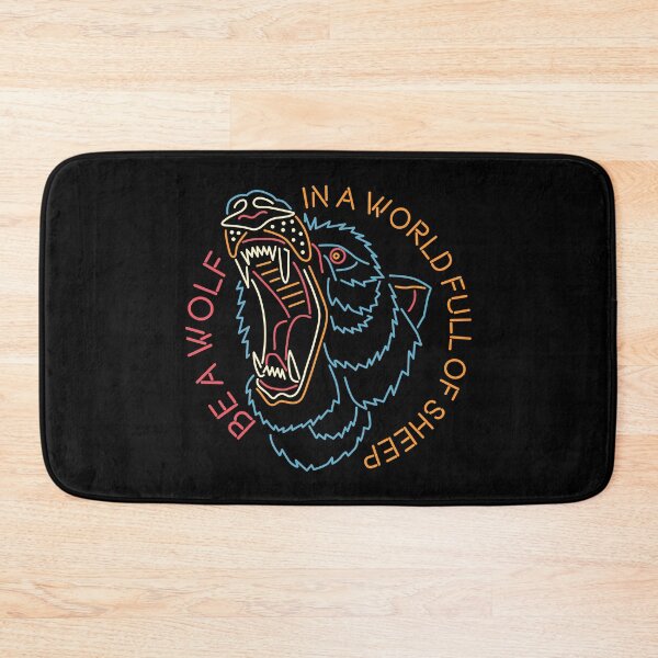 Item preview, Be a Wolf Neon designed and sold by rmrc28.
