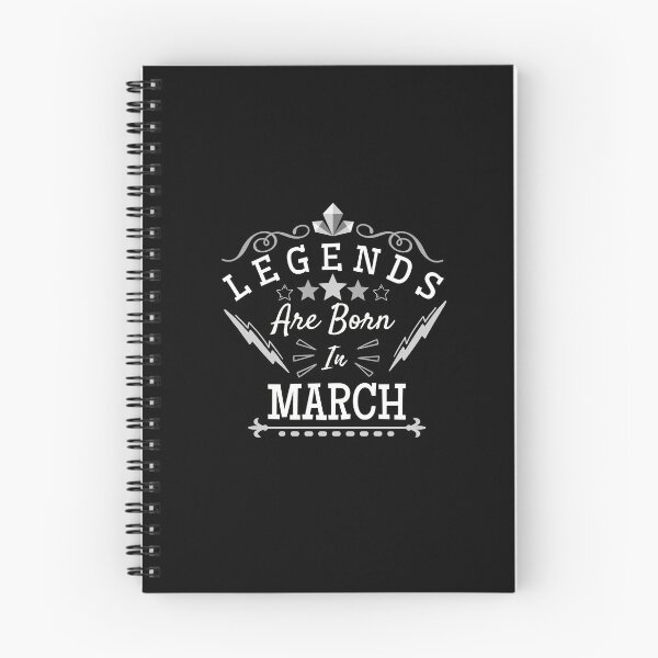 Item preview, Legends Are Born In March designed and sold by Joy Poddar.