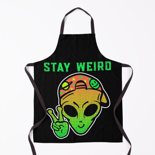 Item preview, Stay Weird - Alien - We Come In Peace designed and sold by alancrapopod.