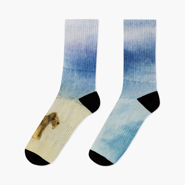 Item preview, Airedale Terrier Dog 'Beach' designed and sold by archyscottie.