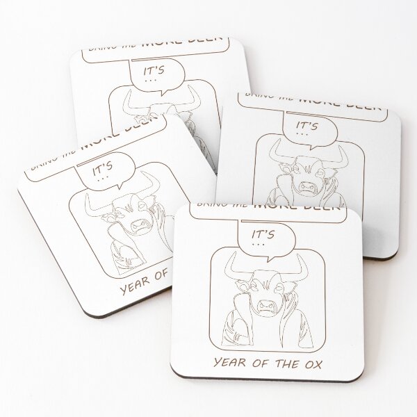 Item preview, year of ox 2021 designed and sold by Wehavefun.