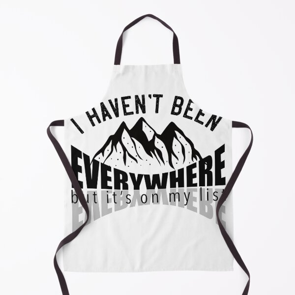 Item preview, v2 Funny Travelling Quote - I haven't been everywhere but it's on my list designed and sold by taby2you.