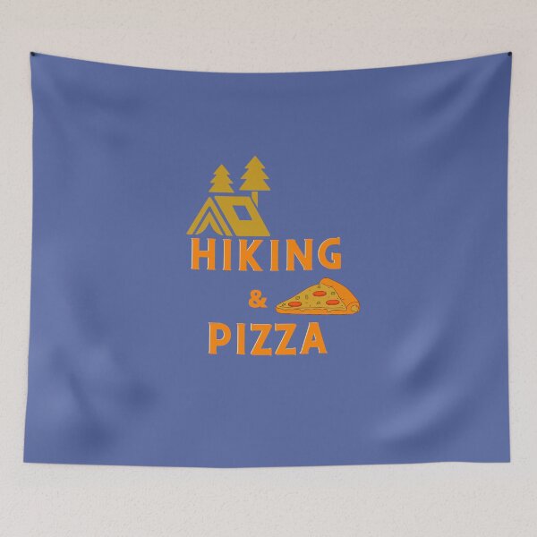 Item preview, Hiking and Pizza  designed and sold by pal-s.