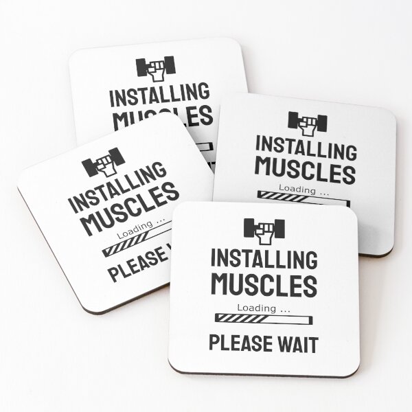 Item preview, Installing Muscles Please Wait designed and sold by Superarm.