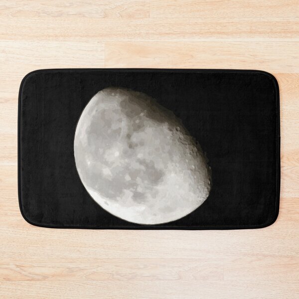 Item preview, Moon - Half moon - White and Grey designed and sold by bunbun369.