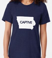 Iowa Captive IA Tri-blend T-Shirt