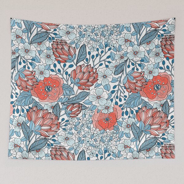 Item preview, Vintage Floral Patterns , Vintage Flower Patterns , Vintage colorful flower patterns designed and sold by garniturex.
