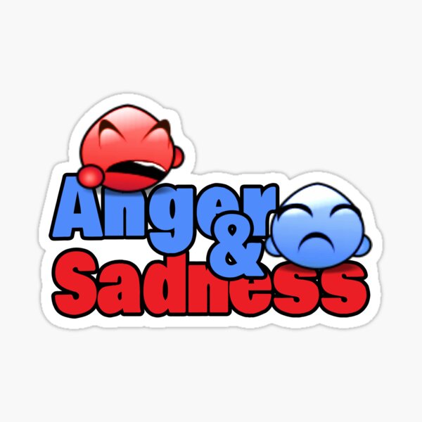 anger-and-sadness-stickers-sticker-for-sale-by-kb-sbdesigns-redbubble