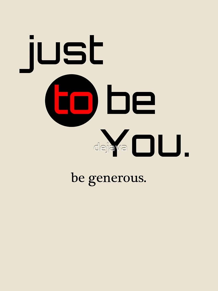 Thumbnail 4 of 4, Relaxed T-Shirt, be Generous designed and sold by dejava.