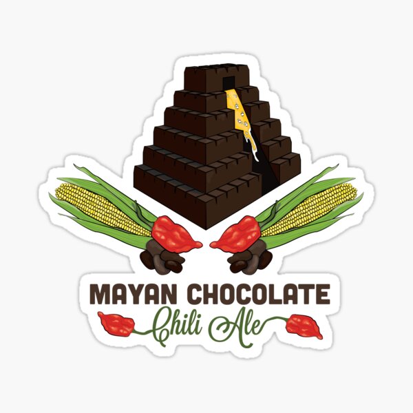 Mayan Chocolate Chili Ale Sticker