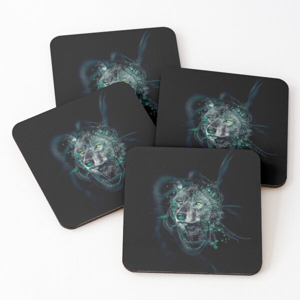Item preview, mysterious wolf designed and sold by 42youbest.