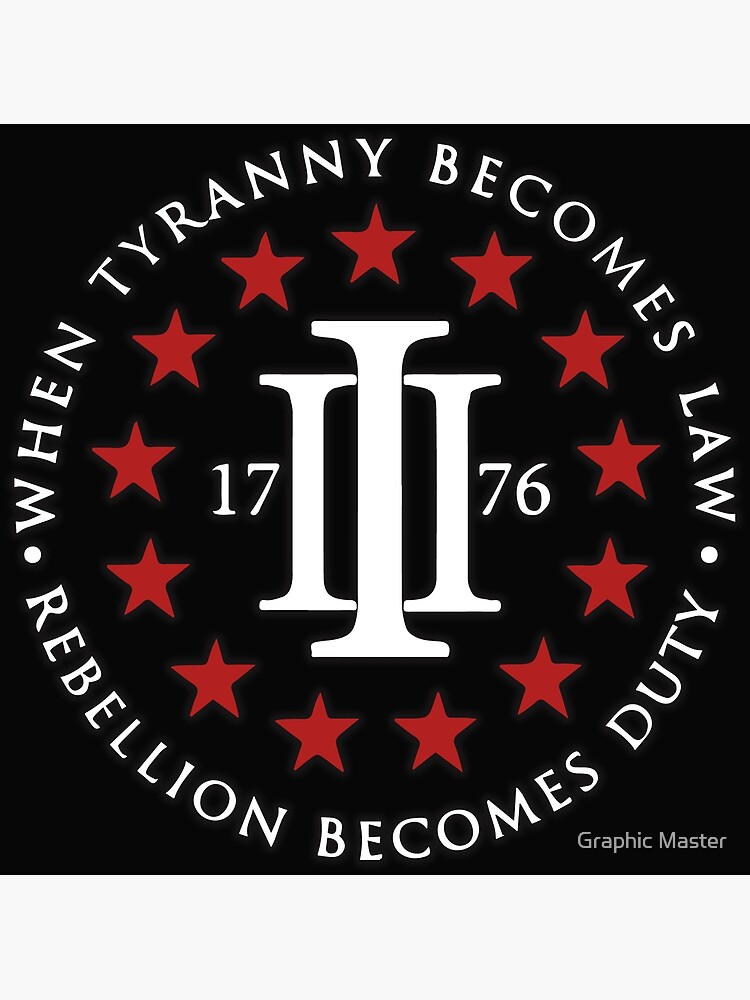 When Tyranny Becomes Law Rebellion Becomes Duty 1776 Design