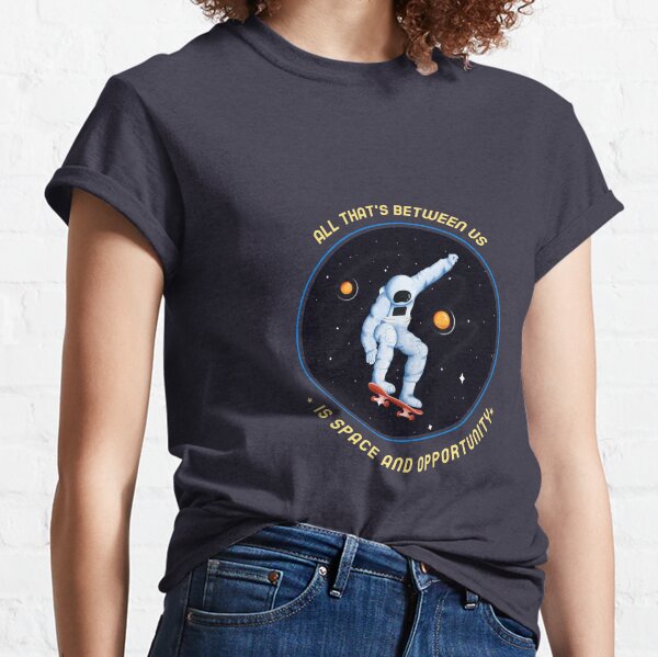 When Worlds Collide Spacehed/Calling All Skaterz Classic T-Shirt