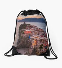 Vernazza Sunset Drawstring Bag