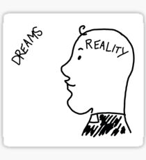 Dreams/Reality Father Ted Sticker