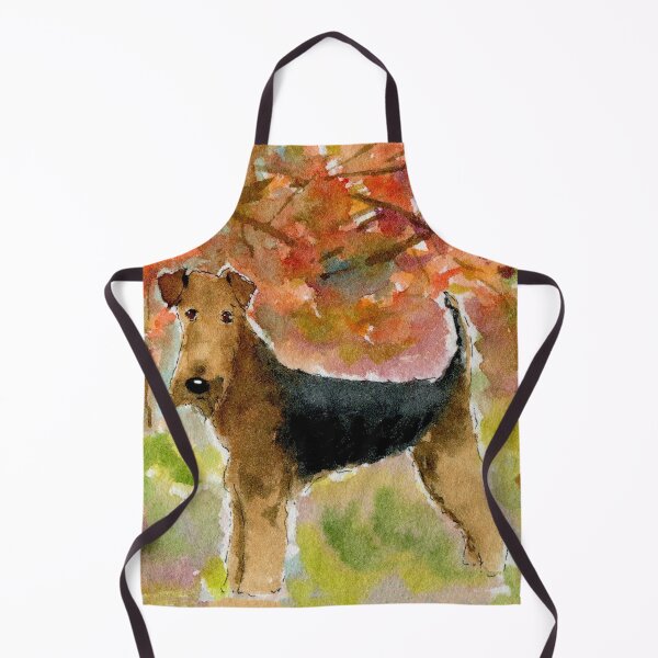 Item preview, Airedale Terrier Dog 'Fall' designed and sold by archyscottie.