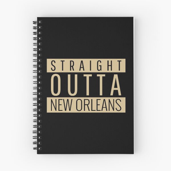 Item preview, Straight Outta New Orleans Football designed and sold by ricknosis.