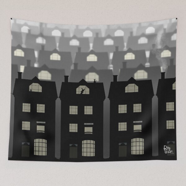 Item preview, City Life designed and sold by RitaLaiArt.