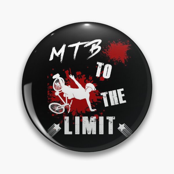 Item preview, MTB to the Limit failing Mountainbiker - white designed and sold by dJ-Design.