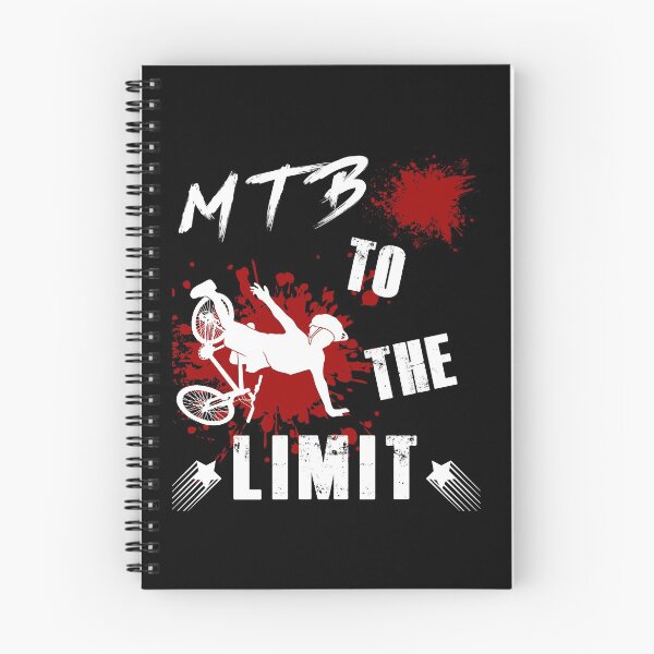 Item preview, MTB to the Limit failing Mountainbiker - white designed and sold by dJ-Design.