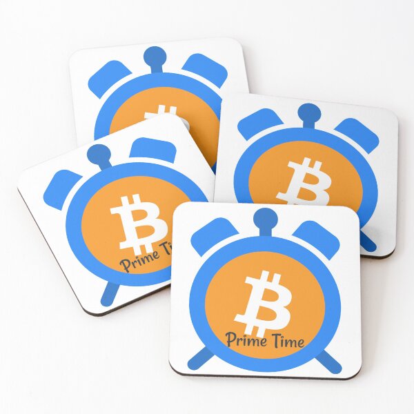 Item preview, Bitcoin Alarm Clock - Prime Time designed and sold by Cryptotease.