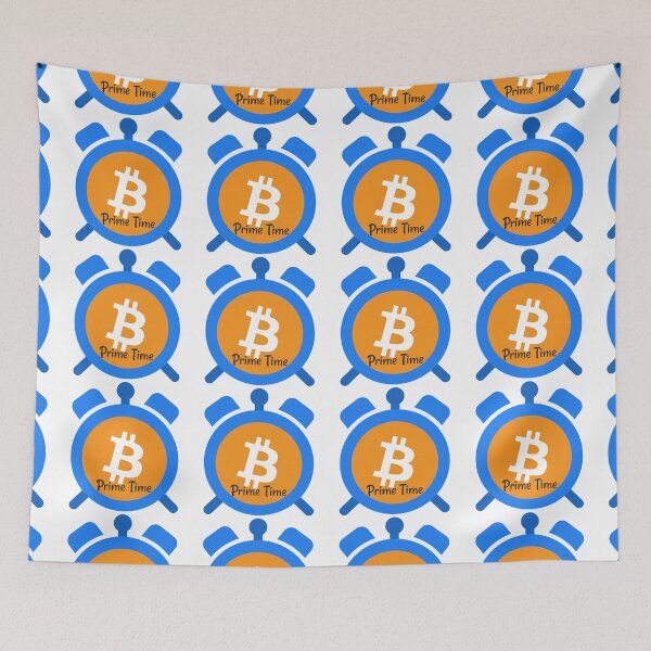 Item preview, Bitcoin Alarm Clock - Prime Time designed and sold by Cryptotease.