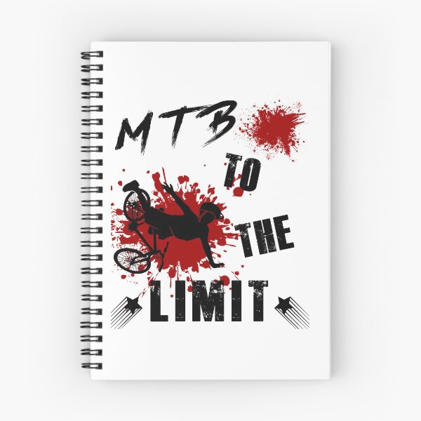 Item preview, MTB to the Limit failing Mountainbiker - black designed and sold by dJ-Design.