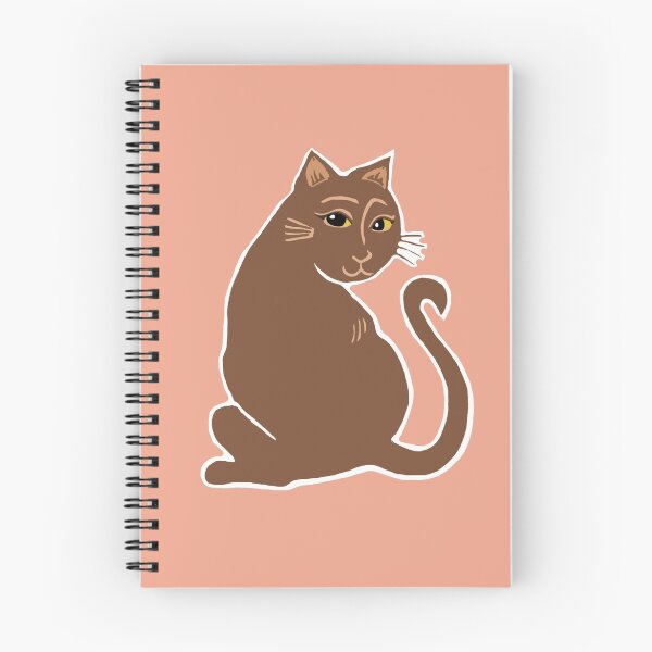Item preview, Brown Cat with Yellow Eyes designed and sold by Abigail Davidson.