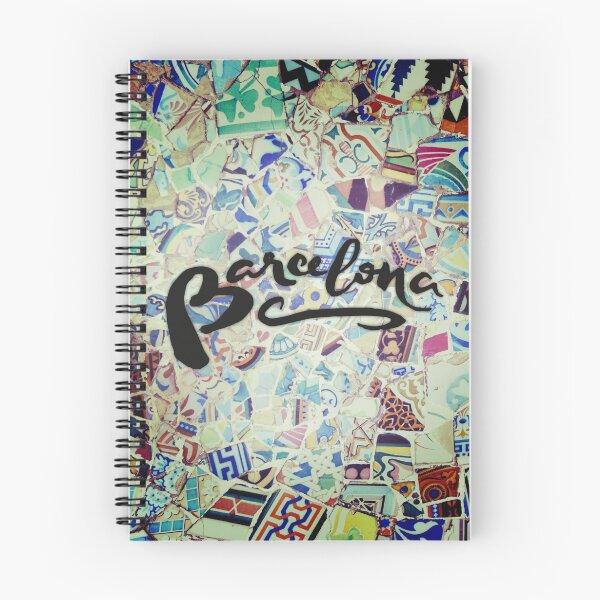 Item preview, Barcelona Gaudi Work Modernism Park Güell Photography and Calligraphy designed and sold by EMEICEA.