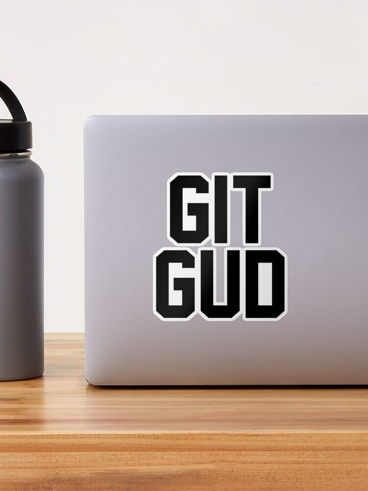 hornet git gud Sticker for Sale by AudiWhale