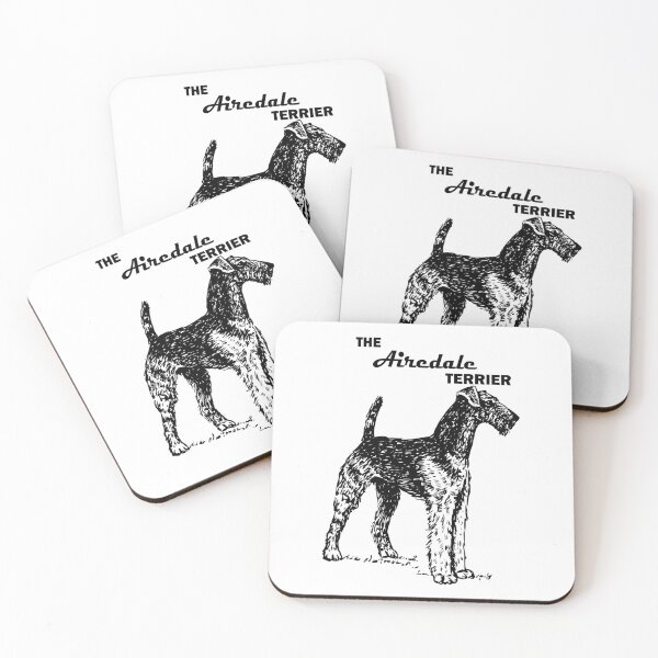 Item preview, Airedale Terrier designed and sold by Doodlehub.