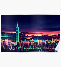 Neon City Poster