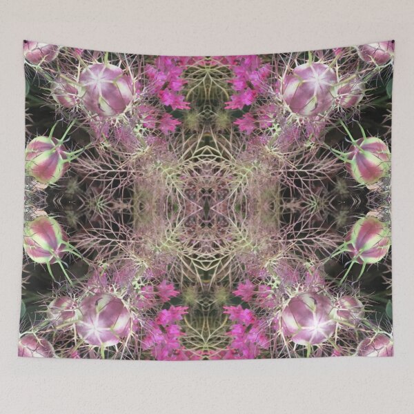 Item preview, Botanical, Divine - Magenta Beauty, Love-in-the-Mist III designed and sold by RoseAromas.