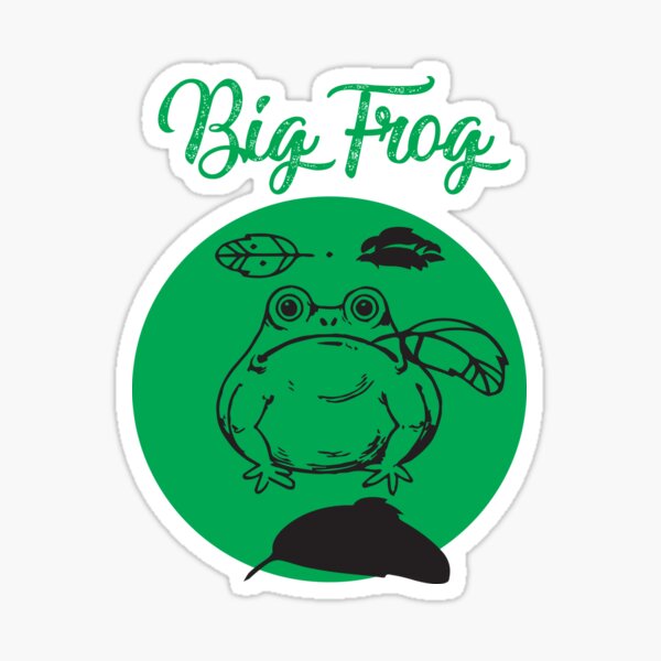 Item preview, Big Frog horned  designed and sold by AmEss-AbDeL.