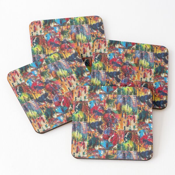 Item preview, colorful neighbors designed and sold by Kurt Buschmann.