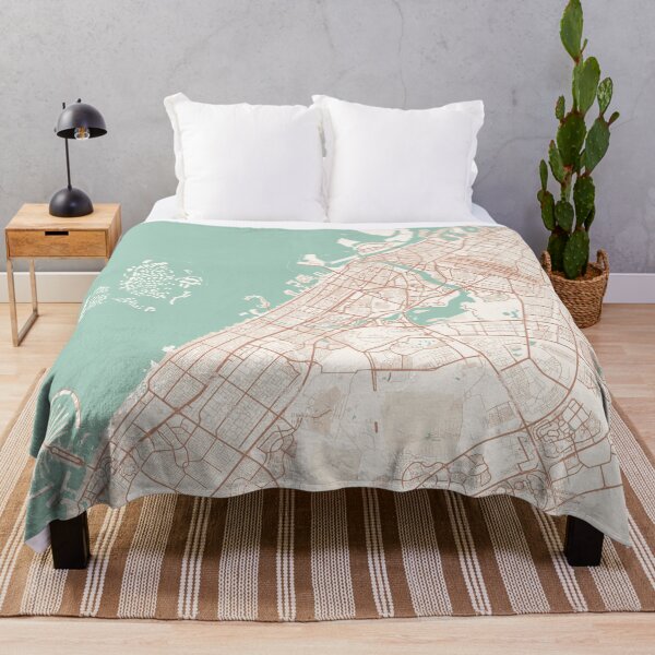 Item preview, Dubai, United Arab Emirates Map (Theme 2) designed and sold by Mapnify.