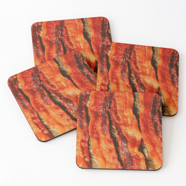 Item preview, Delicious Crispy Fried Meat Salami Background Pattern  designed and sold by conceptDVS.