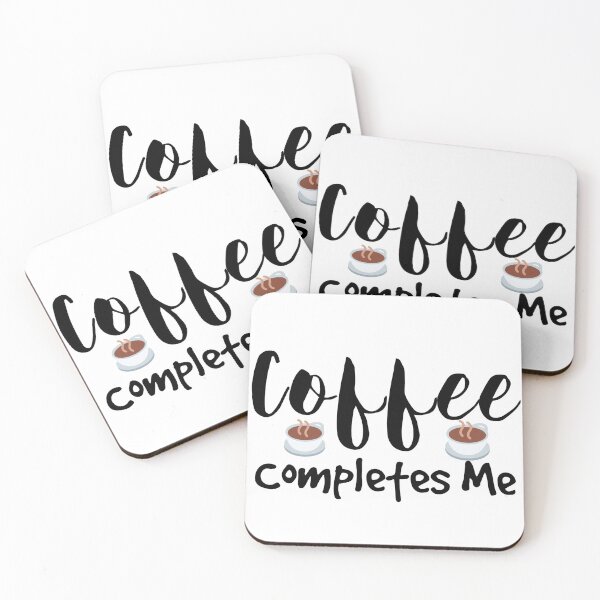 Item preview, Coffee completes me designed and sold by Beeffervescent.