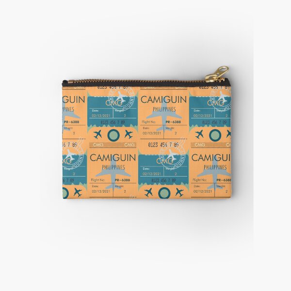 Item preview, CAMIGUIN PHILIPPINES RETRO PLANE TICKET BAG TAG FILIPINO designed and sold by aydapadi.