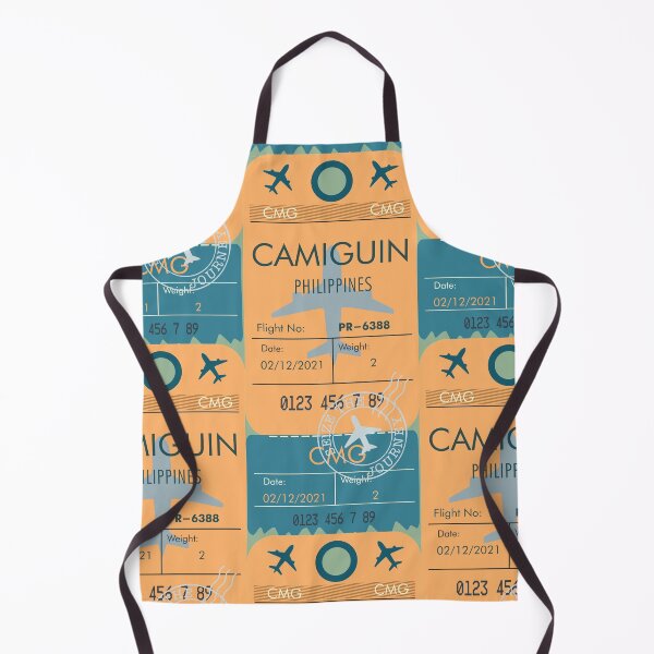 Item preview, CAMIGUIN PHILIPPINES RETRO PLANE TICKET BAG TAG FILIPINO designed and sold by aydapadi.
