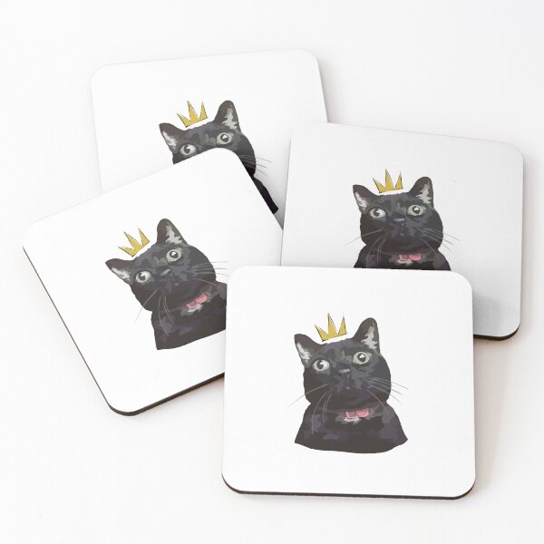 Item preview, black cat crown designed and sold by valeriedumdum.