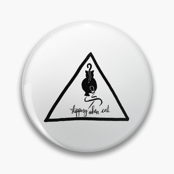 Item preview, Slippery when cat designed and sold by meteoragirl.