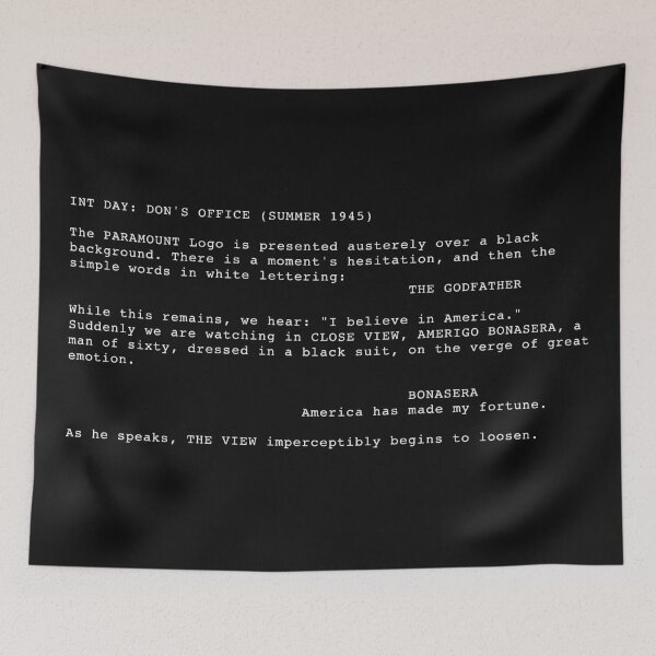 Item preview, The Godfather Screenplay  designed and sold by JahidMunna.