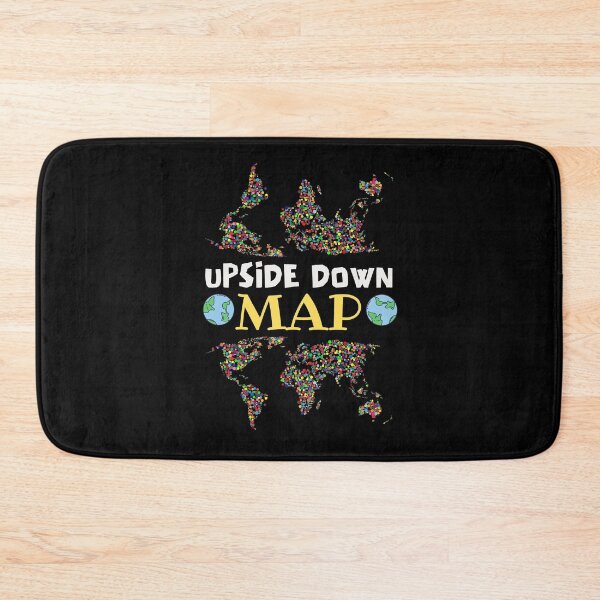 Item preview, Upside Down Map designed and sold by Joy Poddar.