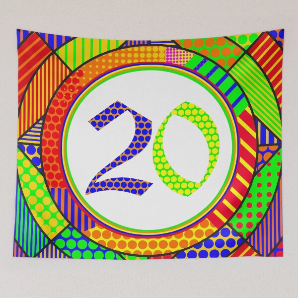 Artikelvorschau, ALTE ENGLISCHE Moderne – 2020 – SQUARE Pop Art entworfen und verkauft von Hell-Prints.